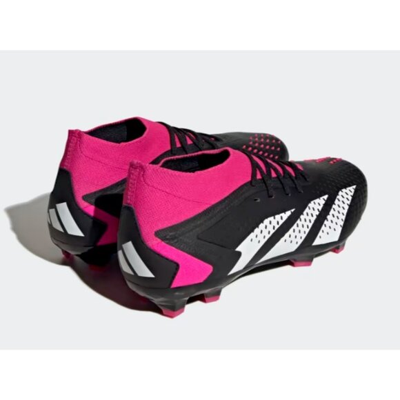 Adidas Predator Accuracy.2 FG Black/Pink Soccer Cleats GW4586 Men’s 8.5 & 9 - Picture 5 of 16